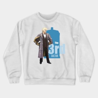 The 3rd Doctor: Jon Pertwee Crewneck Sweatshirt